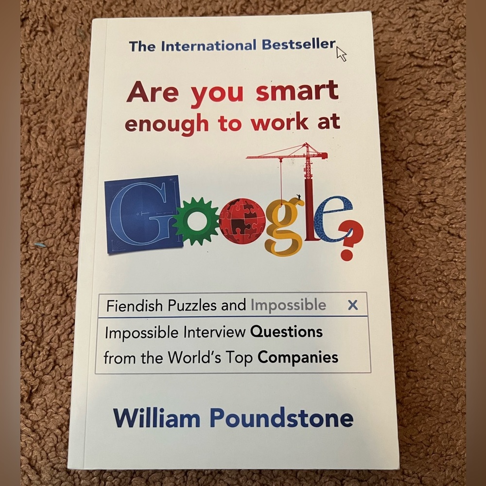 Are You Smart Enough to Work at Google?